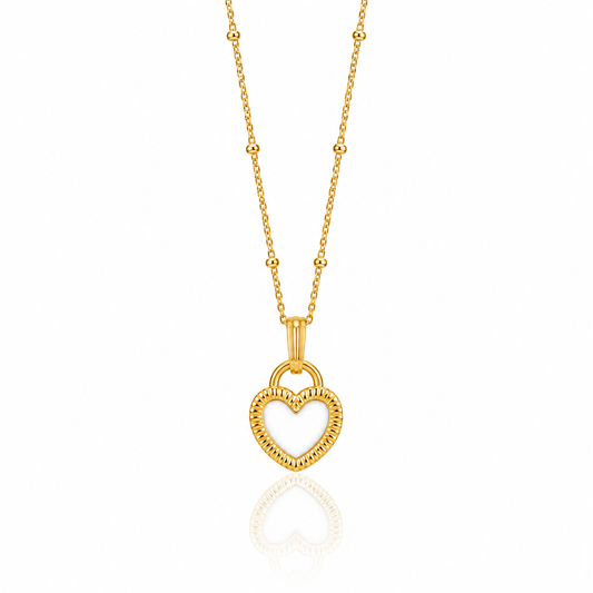 Heart Necklace ( Reversible)