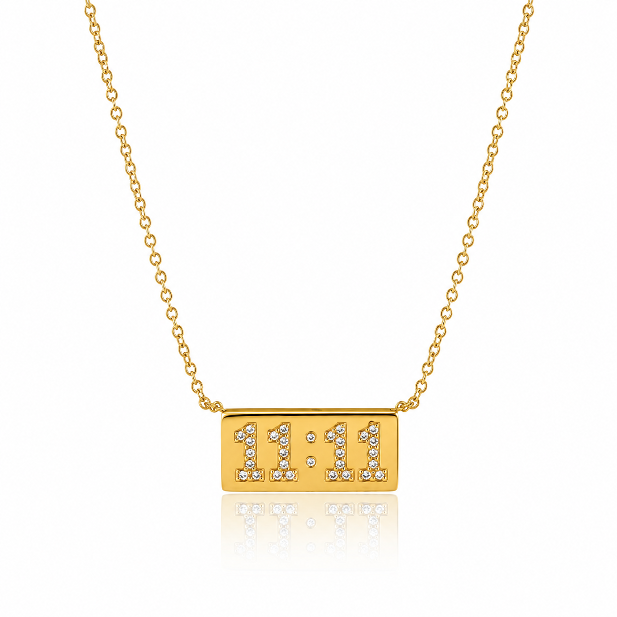 Angel Necklace with Stones