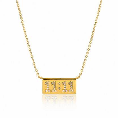 Angel Necklace with Stones