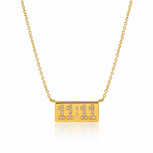 Angel Necklace with Stones