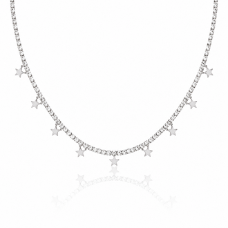 Tennis Star Necklace