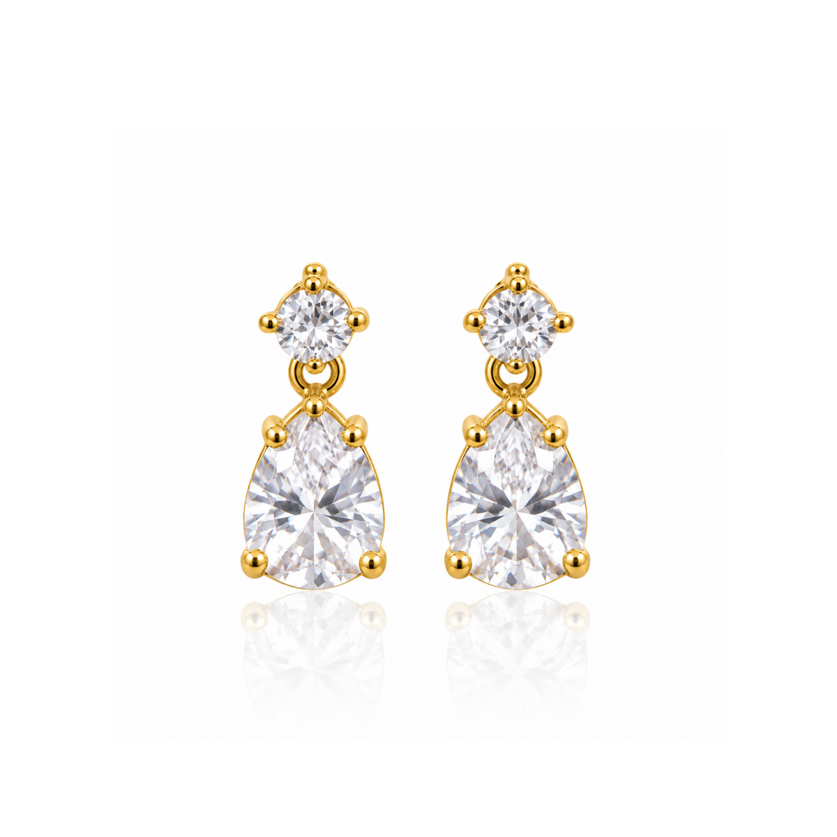 Dewdrop Crystal Earrings