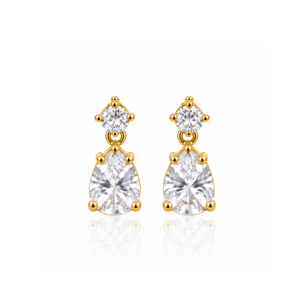 Dewdrop Crystal Earrings