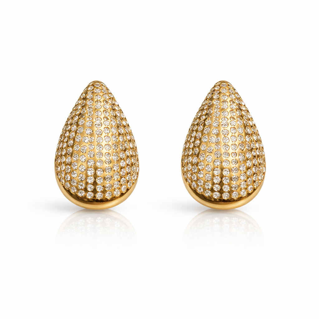 Chubby Stone Earrings