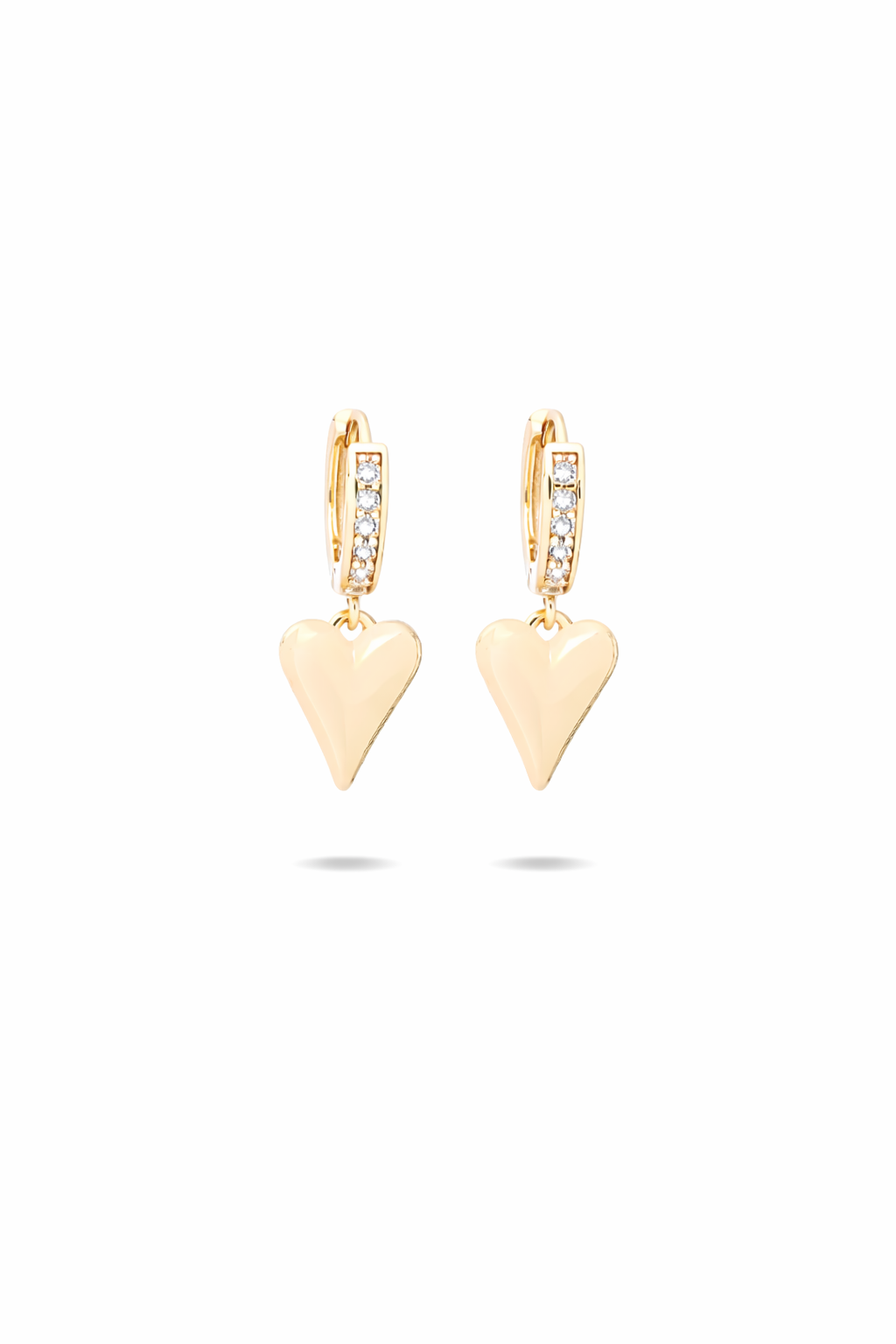 Nash Drop Heart Earring