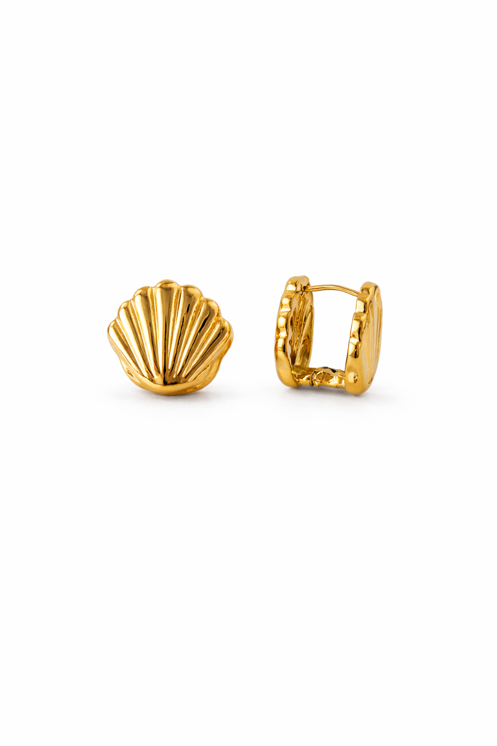 Shell Clip Earrings
