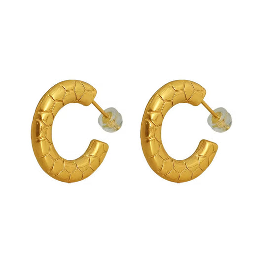 Golden Crush Hoops