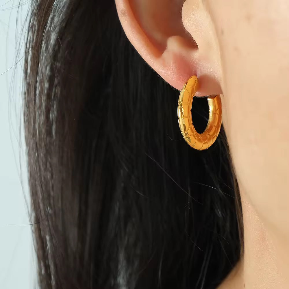 Golden Crush Hoops