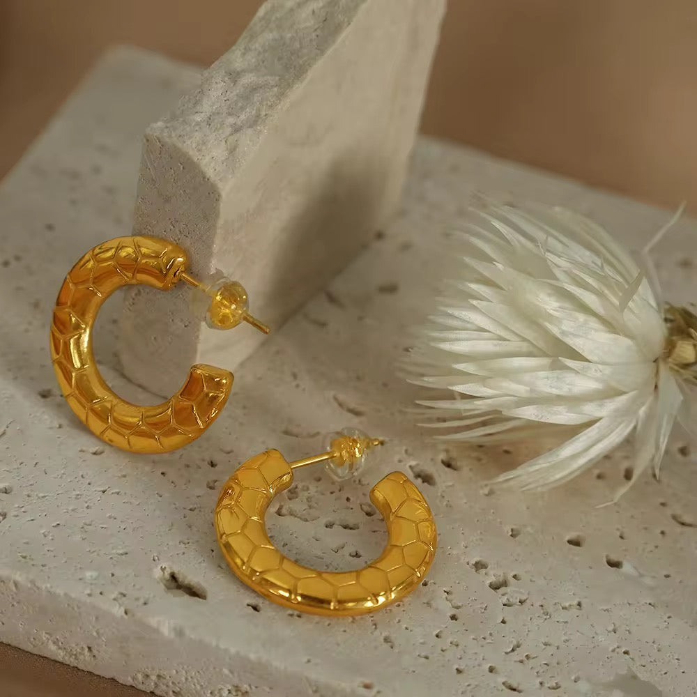 Golden Crush Hoops