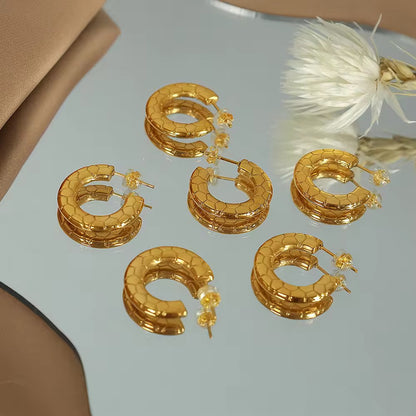 Golden Crush Hoops