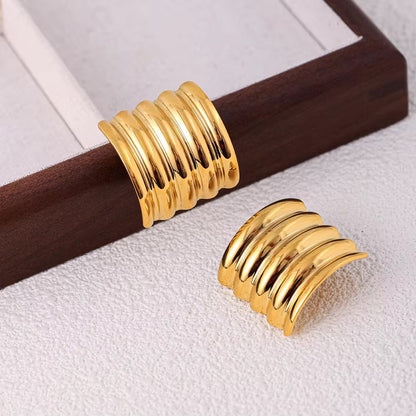 Gilded Layers Earrings