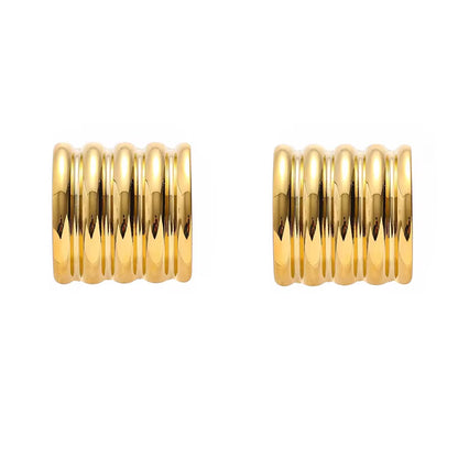 Gilded Layers Earrings
