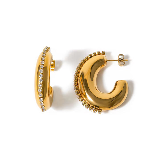 Twilight Luxe Hoops