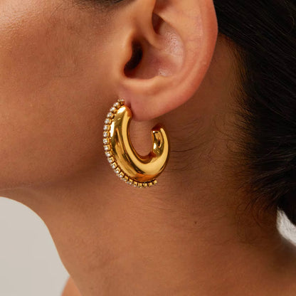 Twilight Luxe Hoops