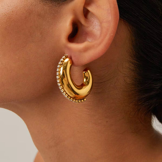 Twilight Luxe Hoops