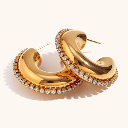 Twilight Luxe Hoops