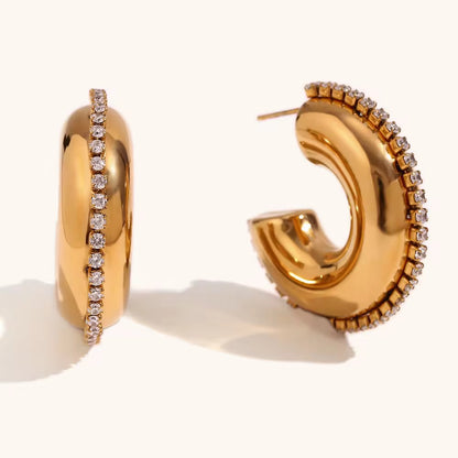 Twilight Luxe Hoops