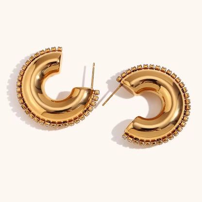 Twilight Luxe Hoops