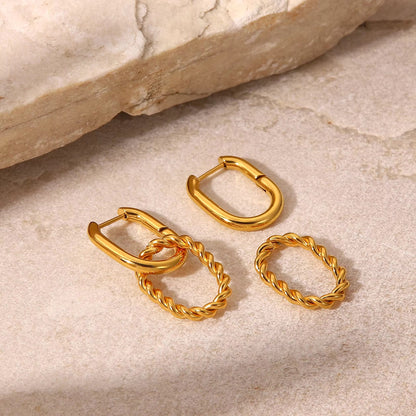 Rope Chain Earrings