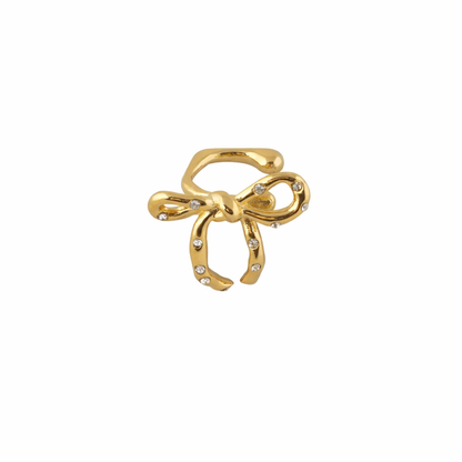 Bow earcuff ( Single Piece )