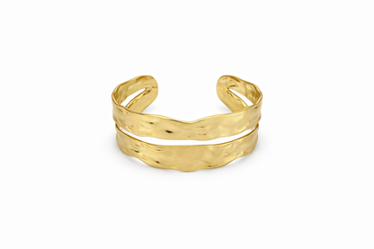 Golden Wave Cuff