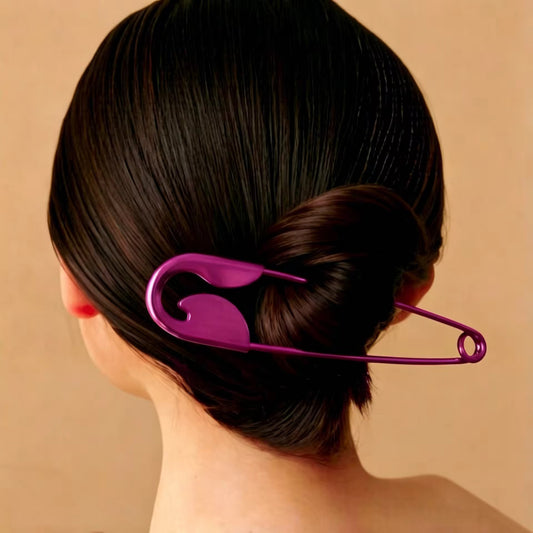 SafetyPin Hair Clip