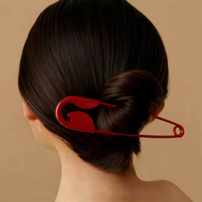 SafetyPin Hair Clip