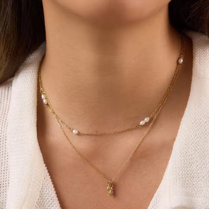 Teardrop Charm Necklace