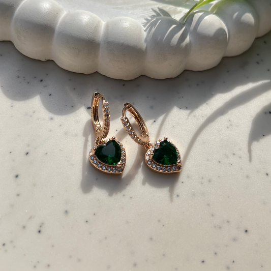 Emerald Heart Huggies