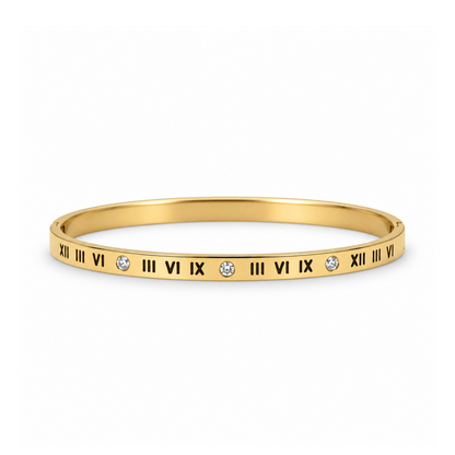 Roman Numeral Bangle