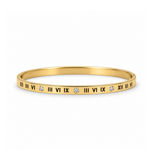 Roman Numeral Bangle