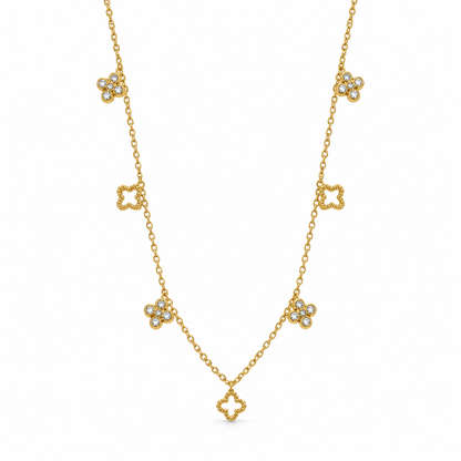 Vance Flower Necklace