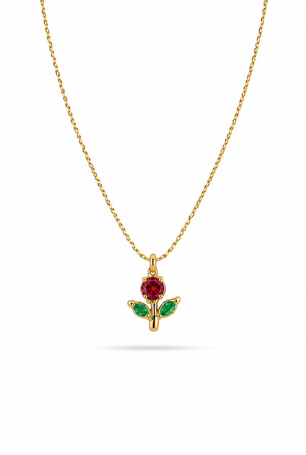 Tulip Minimal Necklace