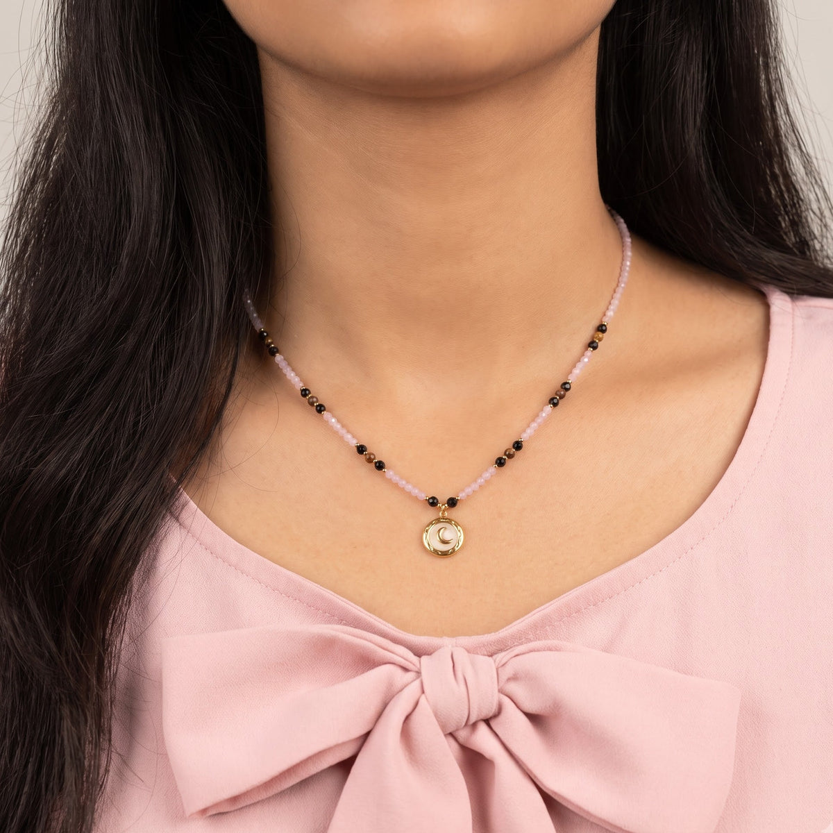Vintage Moon Necklace