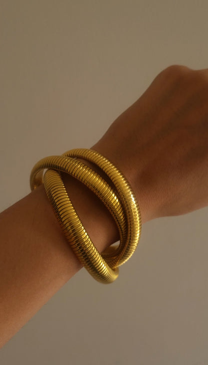 Cora Flexible Triple Bracelet