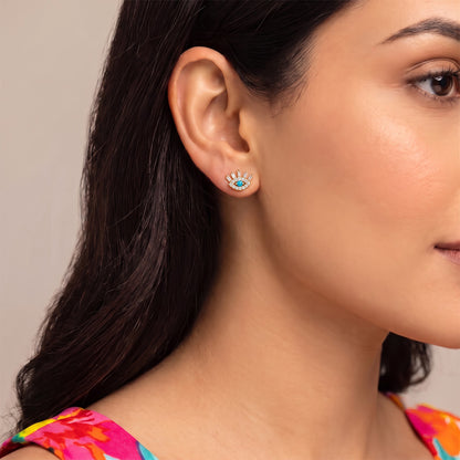 Evil Eye Stud