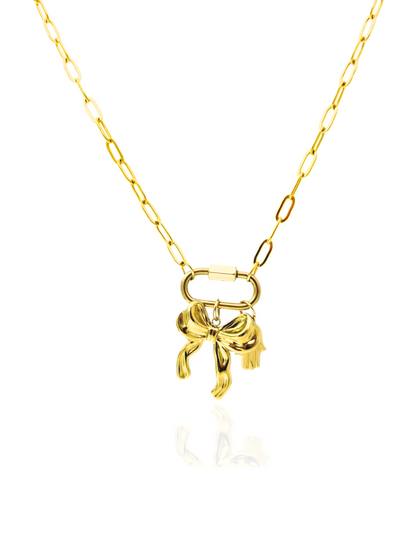 Bow Charm Necklace