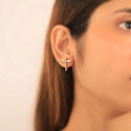 Angel Wings Earring