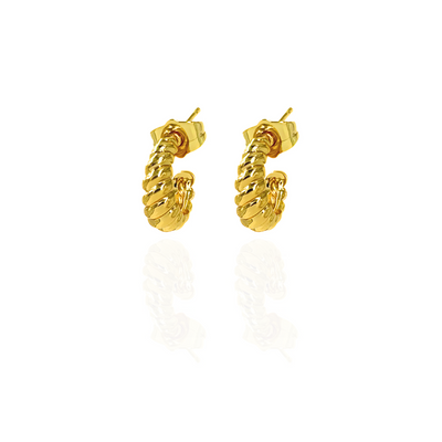 Mini Croissant Earrings