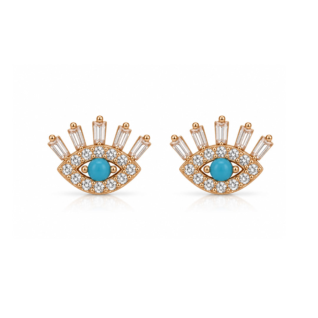 Evil Eye Stud