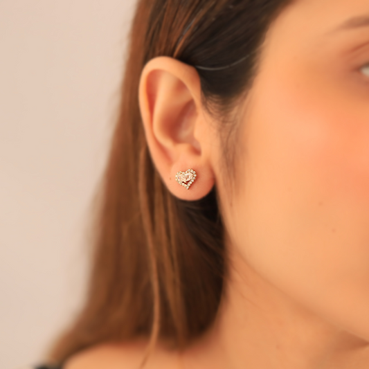 Heart Bling Stud