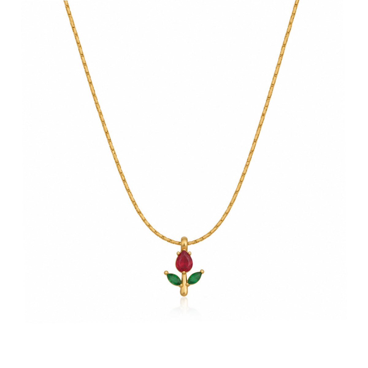 Tulip Minimal Necklace