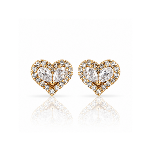 Heart Bling Stud