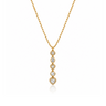 Heart Circle Drop Necklace