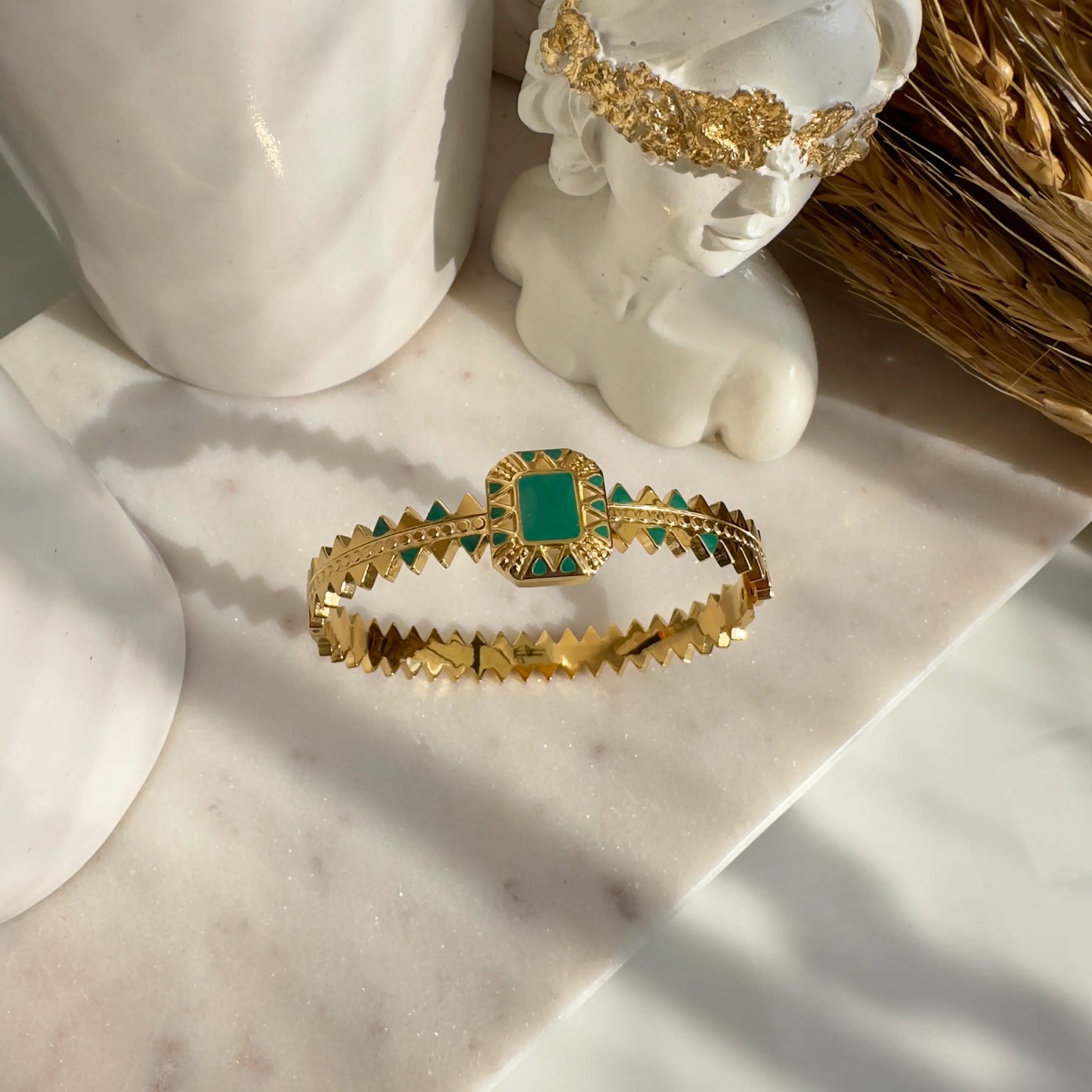 Georgia Emerald Bangle