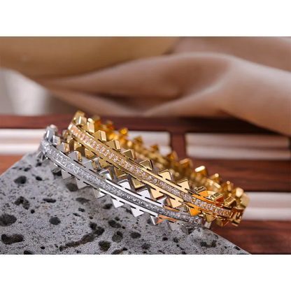 Abigail Bangle #Gold