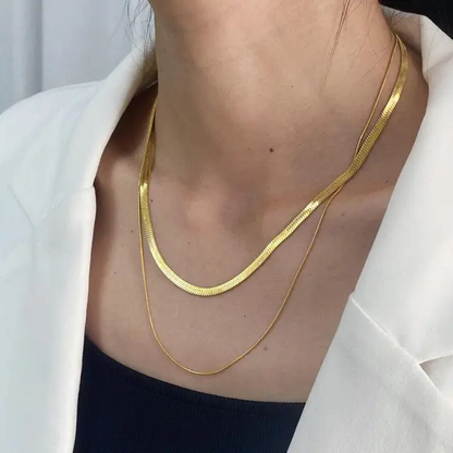 Zuri Double Layered Necklace