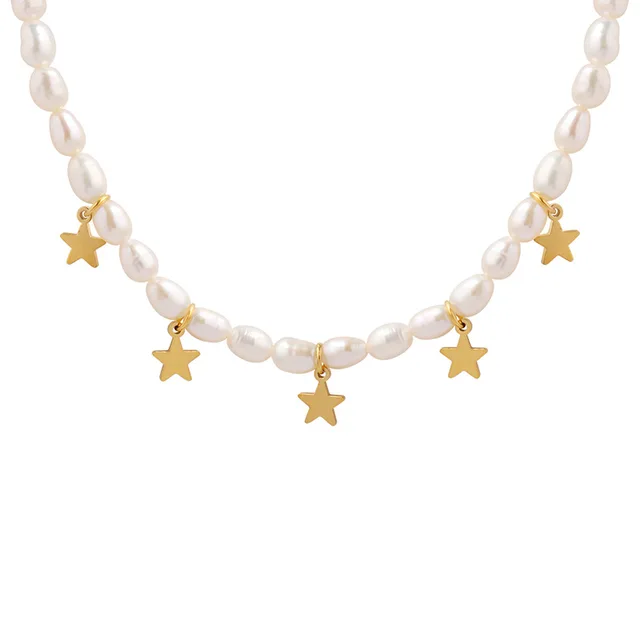 Pearl Star Necklace