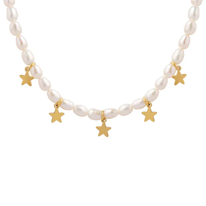 Pearl Star Necklace