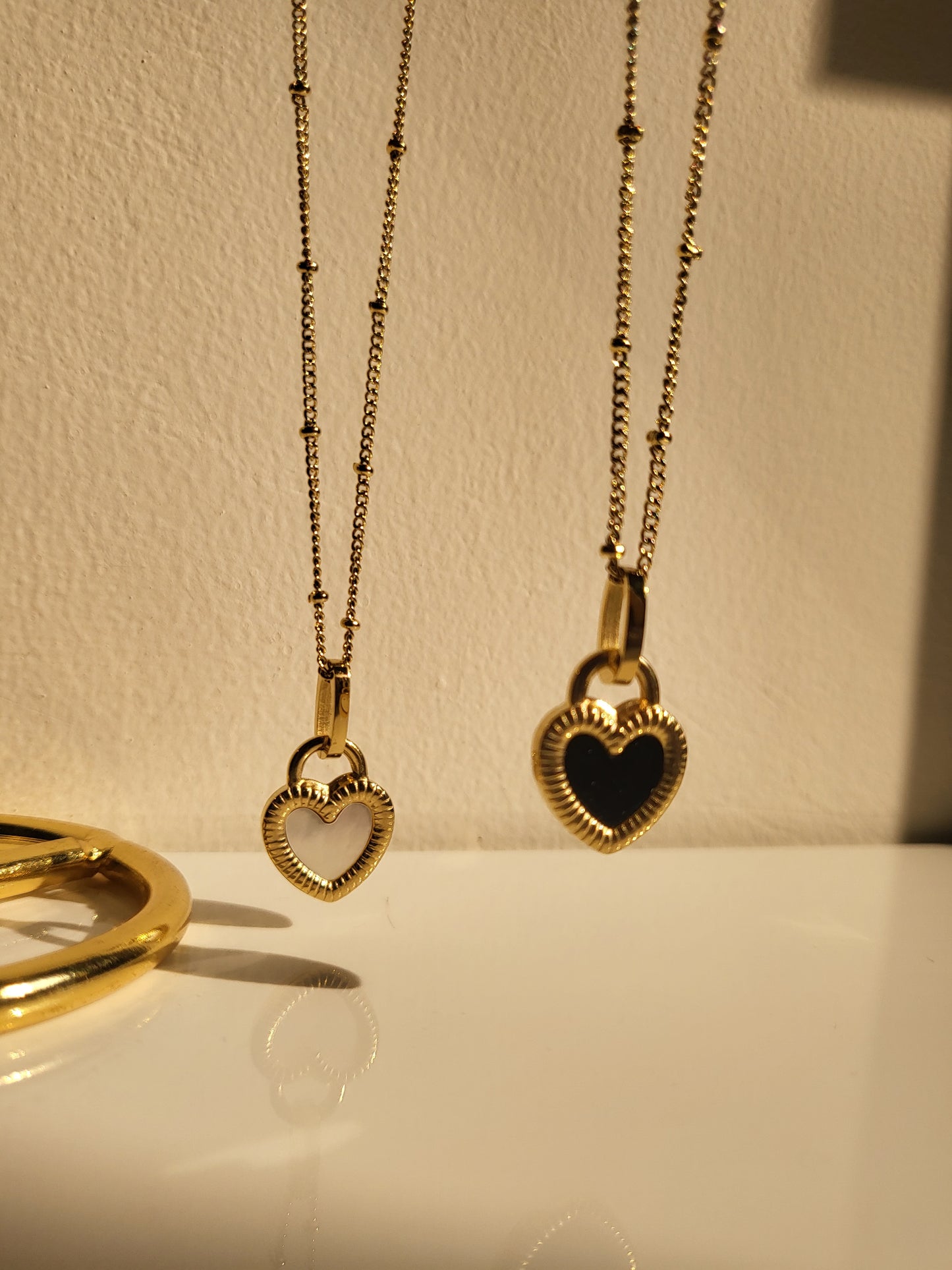 Heart Necklace ( Reversible)